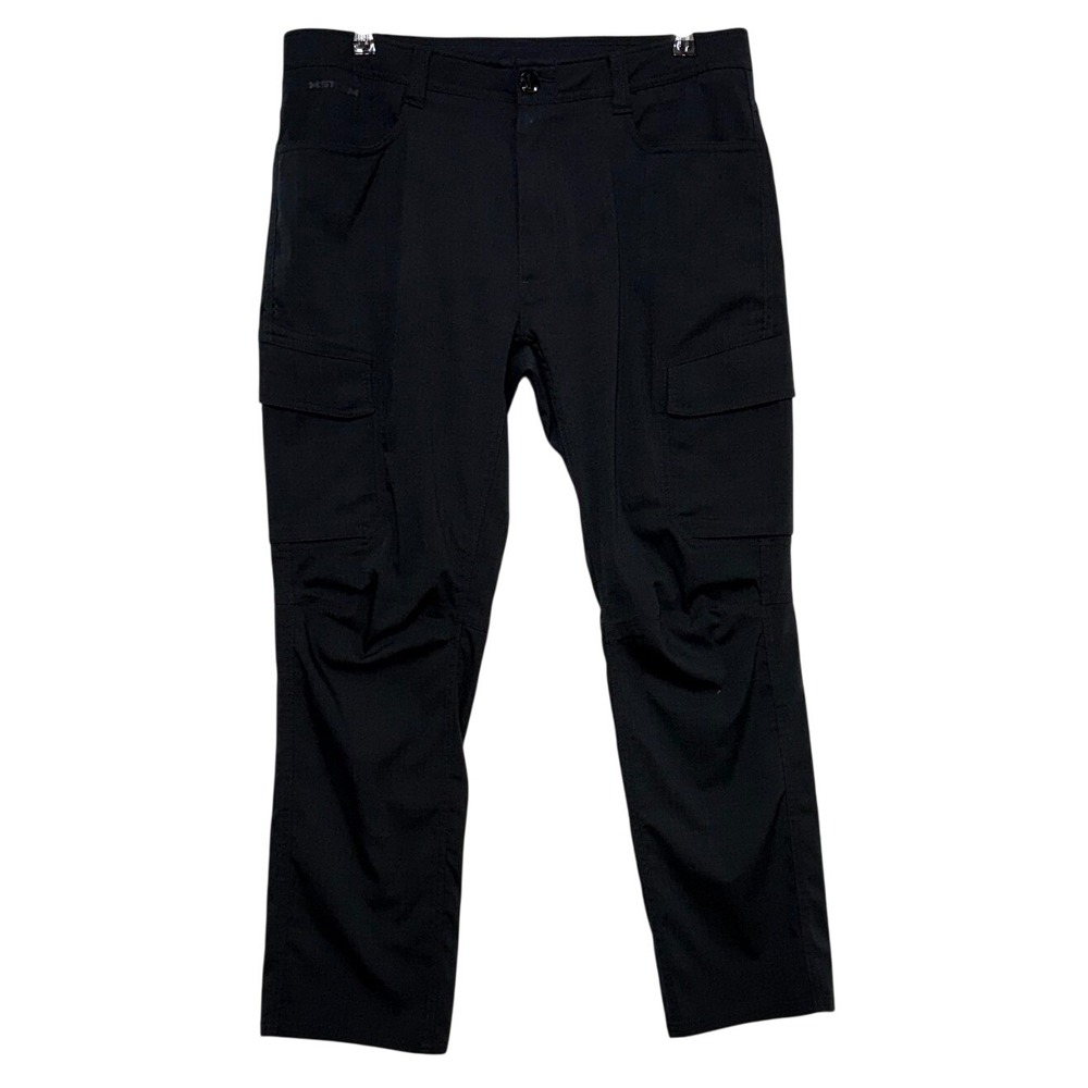 Under Armour Pants Mens 36x30 Black Storm Enduro Cargo Ripstop Straight Hiking
